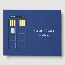 Förenade kungariket - Blue Police Public Call Box Gästböcker