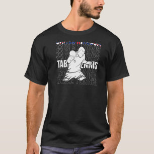 Förenade kungariket Bord Tennis Support British Pi T Shirt