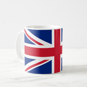 Förenade kungariket (British) Flagga Kaffemugg