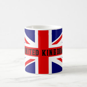 Förenade kungariket (British Flagga) Kaffemugg