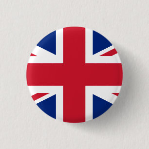 Förenade kungariket (British) Flagga Knapp