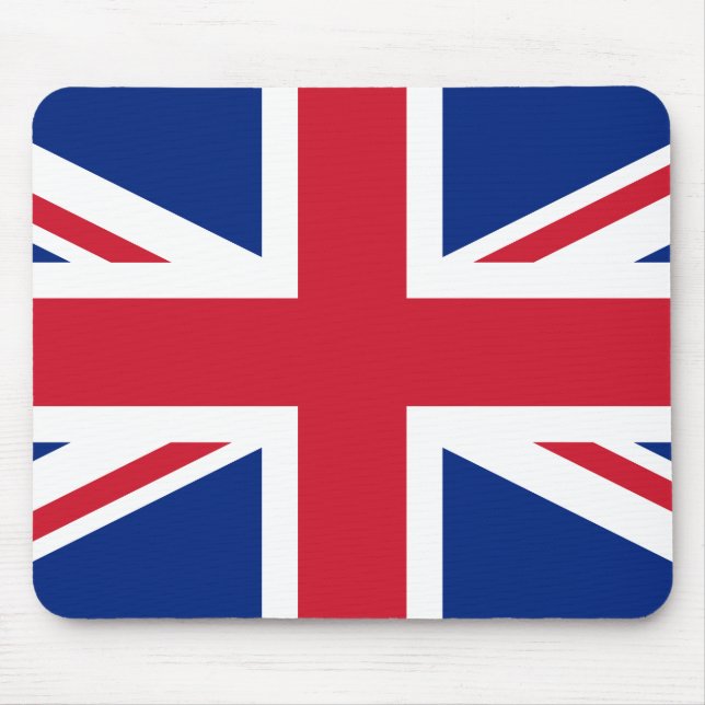Förenade kungariket (British) Flagga Musmatta (Framsidan)