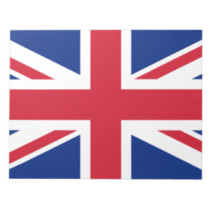 Förenade kungariket (British Flagga) (Union Jack)  Anteckningsblock