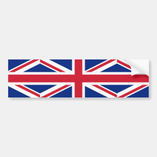 Förenade kungariket (British Flagga) (Union Jack) Bildekal