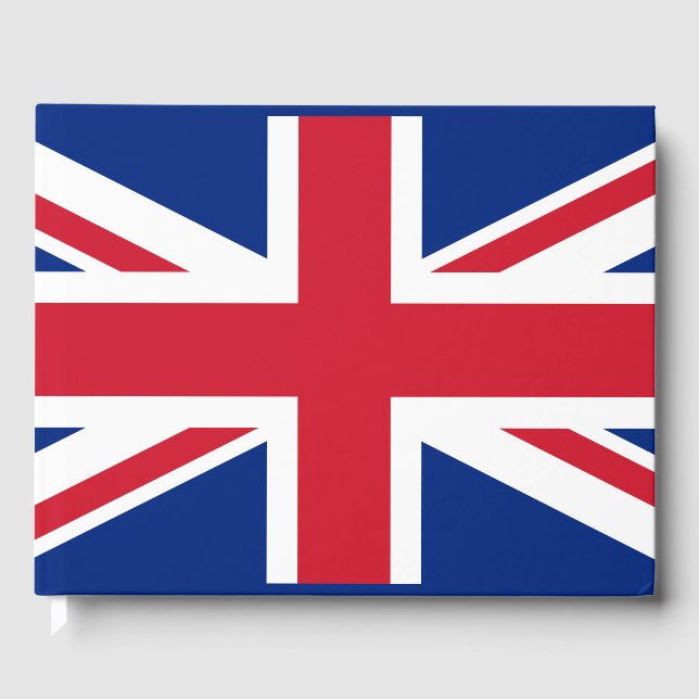 Förenade kungariket (British Flagga) (Union Jack)  Gästböcker (Framsida)