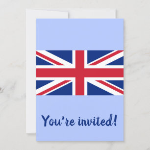 Förenade kungariket (British Flagga) (Union Jack) Inbjudningar