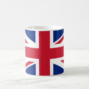 Förenade kungariket (British Flagga) (Union Jack) Kaffemugg