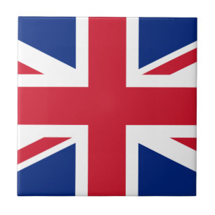 Förenade kungariket (British Flagga) (Union Jack)  Kakelplatta
