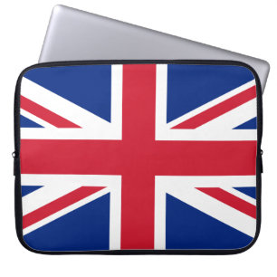 Förenade kungariket (British Flagga) (Union Jack)  Laptop Fodral