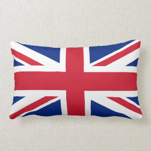 Förenade kungariket (British Flagga) (Union Jack) Lumbarkudde