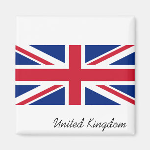 Förenade kungariket (British Flagga) (Union Jack) Magnet
