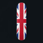 Förenade kungariket (British Flagga) (Union Jack)  Mini Skateboard Bräda 18,5 Cm<br><div class="desc">Denna utformning präglas av Förenade kungarikets nationella flagga, som också kallas Union Jack. Flagga kallas också Royal Union Flagga i Kanada. Det är data tillbaka till 1700-talet i tidigt, då James I hade ärvt engelska och irländska tronerna, som gjorde det möjligt för honom att ena England, Irland och Skottland under...</div>