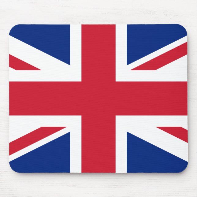 Förenade kungariket (British Flagga) (Union Jack)  Musmatta (Framsidan)