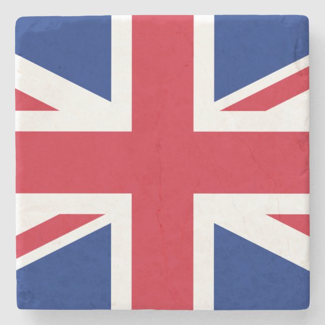 Förenade kungariket (British Flagga) (Union Jack)  Stenunderlägg (Framsidan)