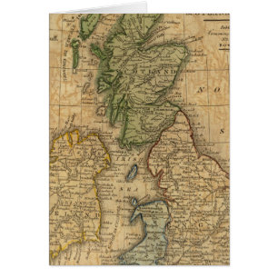 Förenade kungariket England, Skottland och Irland Hälsningskort