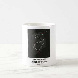 Förenade kungariket F1-krets karta Kaffemugg