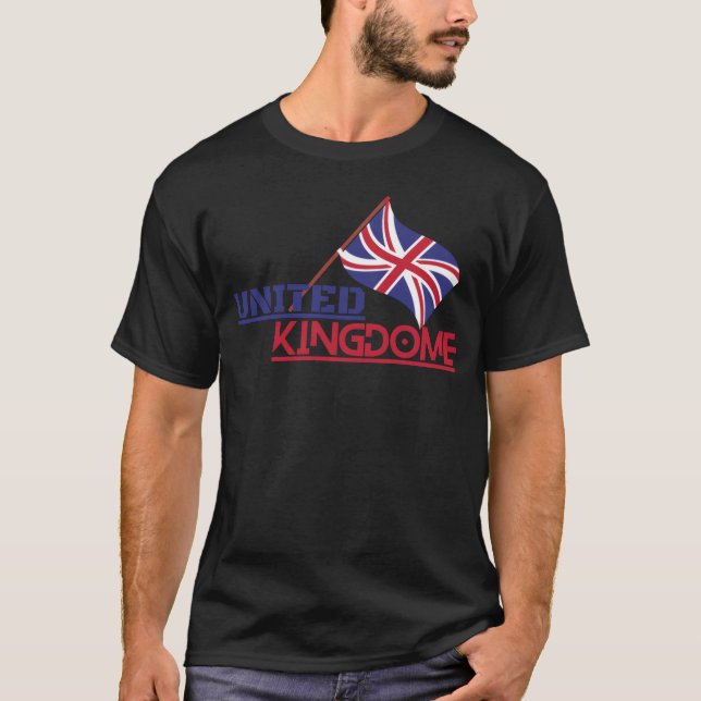 Förenade kungariket familj t shirt (Framsida)