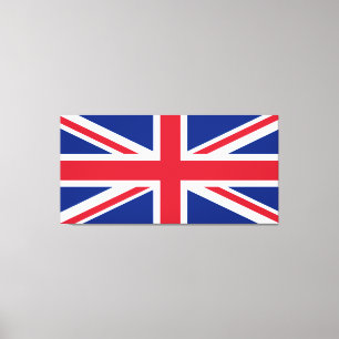 Förenade kungariket Flagga Canvastryck