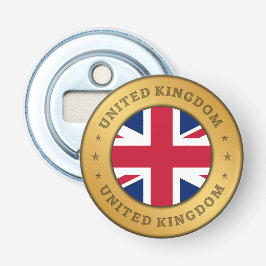 Förenade kungariket Flagga Flasköppnare