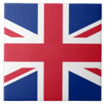 Förenade kungariket flagga kakelplatta<br><div class="desc">Förenade kungariket flagga</div>