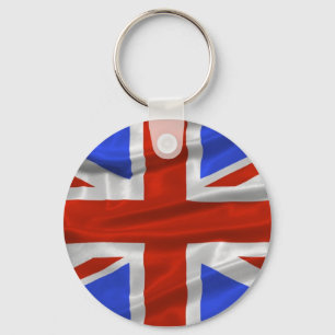 Förenade kungariket Flagga Keychain Nyckelring