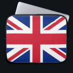Förenade kungariket Flagga Laptop sleeve<br><div class="desc">Elegant Laptop sleeve med Flagga i Förenade kungariket. Den här produkten har sitt anpassade.</div>