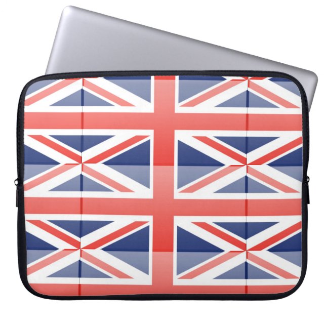 Förenade kungariket Flagga Laptop sleeve (Framsidan)