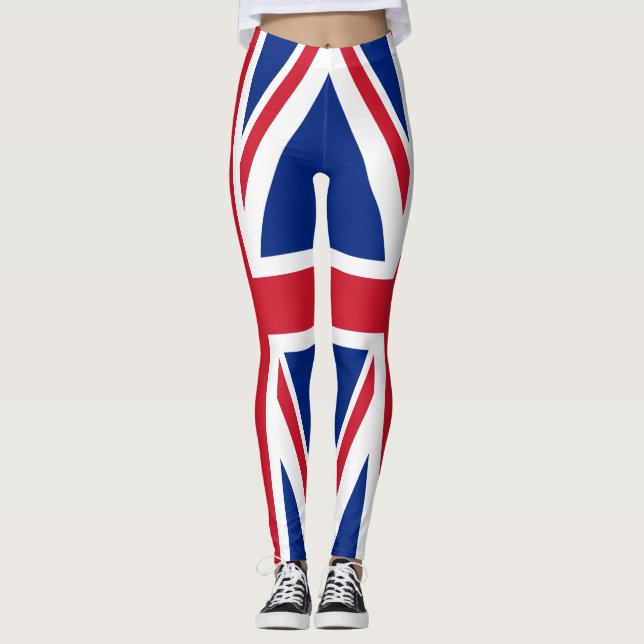 Förenade kungariket flagga leggings (Framsida)