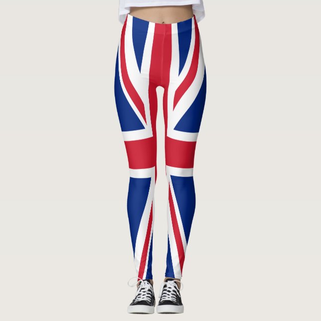 Förenade kungariket flagga leggings (Framsida)