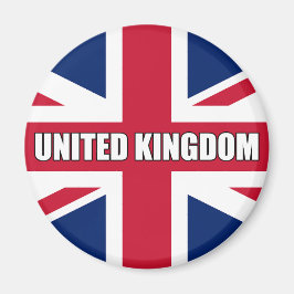 Förenade kungariket Flagga Magnet
