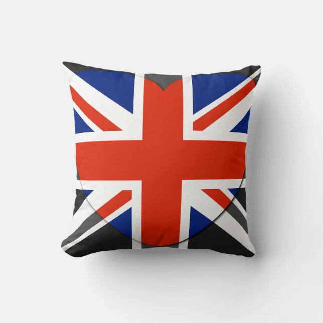 Förenade kungariket Flagga Pillow Kudde (Framsida)