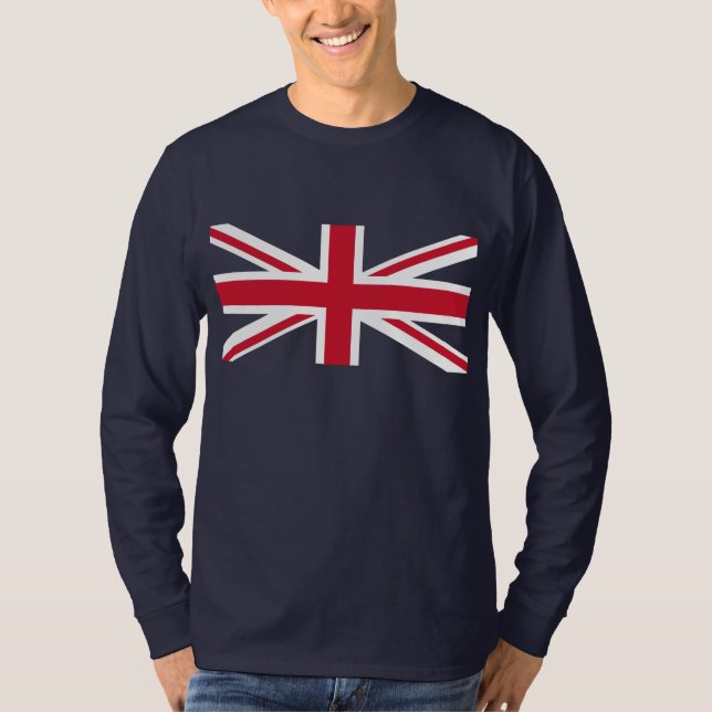 Förenade kungariket Flagga T-shirt (Framsida)