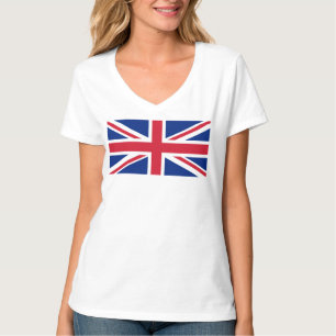Förenade kungariket flagga t-shirt
