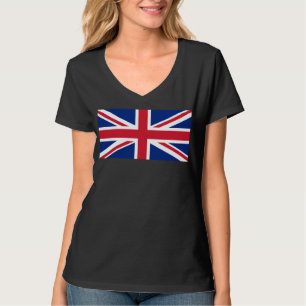 Förenade kungariket flagga t shirt
