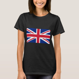 Förenade kungariket flagga t shirt