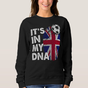 Förenade kungariket i mitt DNA British Flagga Team T Shirt