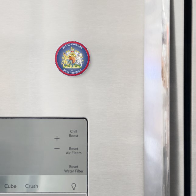 Förenade kungariket Jackar Arm Circle Shape Magnet (In Situ (Fridge))