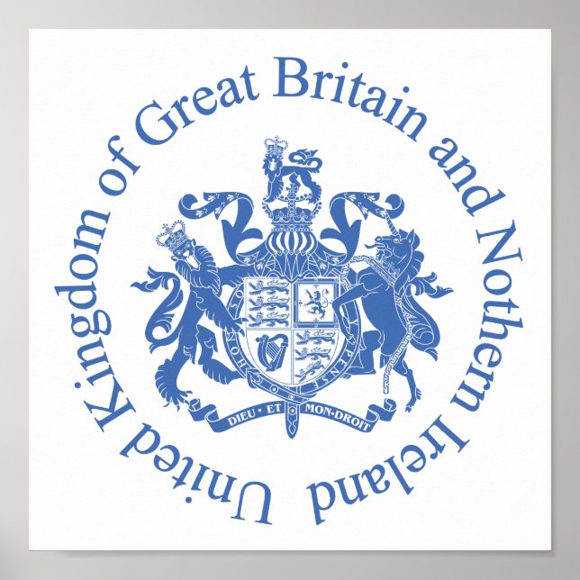 Förenade kungariket jackar arm poster (Framsidan)