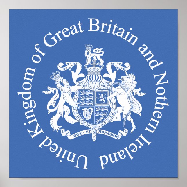 Förenade kungariket jackar arm poster (Framsidan)