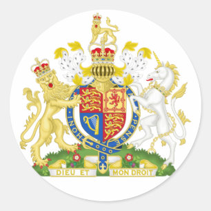 Förenade kungariket Jackar om Arm Sticker Runt Klistermärke