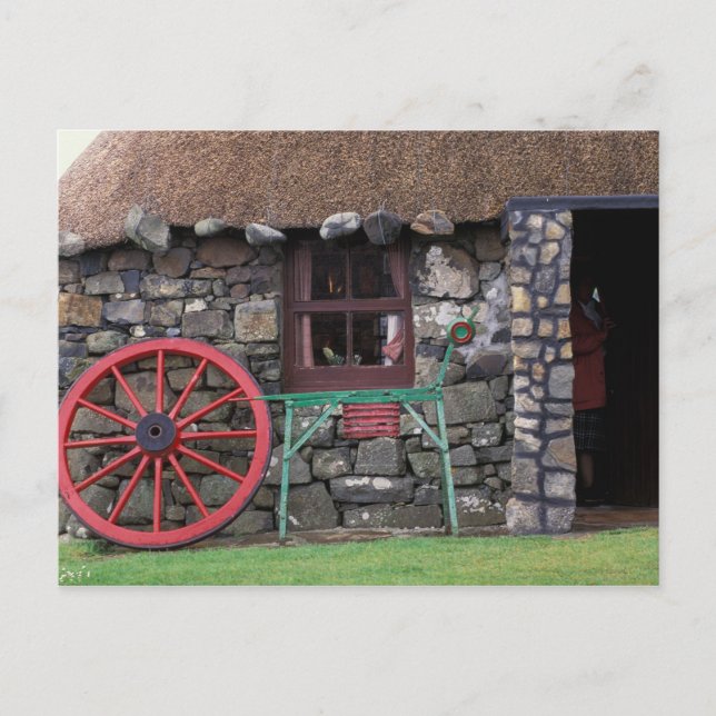 Förenade kungariket, Skottland, Isle of Skye, sten Vykort (Framsida)