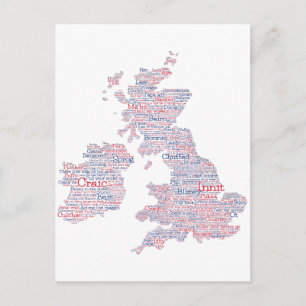 Förenade kungariket / Storbritannien slangord kons Vykort