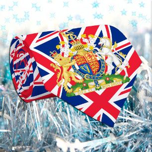 Förenade kungariket Ties, mode British Flagga busi Slips