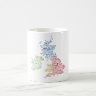Förenade kungariket/Underbar Storbritannien Slang Kaffemugg