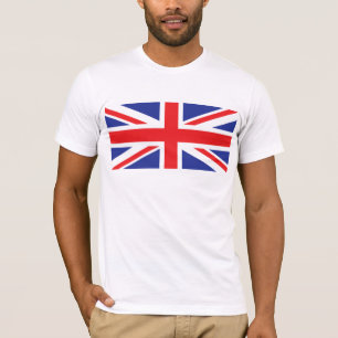 Förenade kungariket/Union Jack Flagga T-shirt
