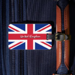 Förenade kungarikets bagagemärken, patrioter, brit bagagebricka<br><div class="desc">Bagagemärke: Brittiska Flagga och Förenade kungarikets resväska, bagagemärke - kärlek mitt land, resande, landpatrioter/sportfantaster</div>