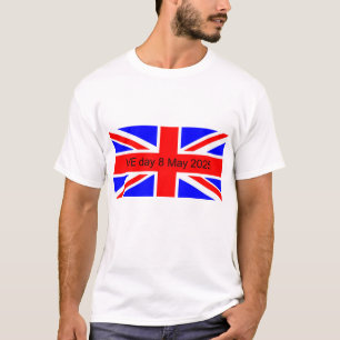 Förenade kungarikets femårsdag 2025 t shirt