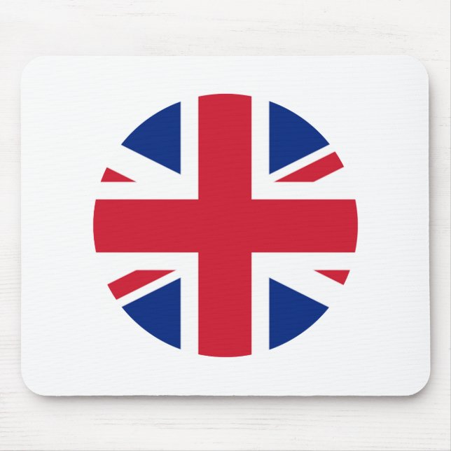 Förenade kungarikets Flagga Circle the MUSEUM Zazz Musmatta (Framsidan)