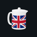 Förenade kungarikets Flagga Tekanna<br><div class="desc">Lägg till en liten brittisk charm till din tetid med vår exklusiv-tekanna med flagga i Förenade kungariket! Denna tekanna, som utformats med stor noggrannhet, är mer än bara ett funktionellt biet; den är en firande av Förenade kungarikets kulturarv och kulturella pride i riken. Elegantens utformning visningar på ett framträdande sätt...</div>