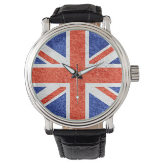 Förenade kungarikets Flagga Vintage 2 Armbandsur